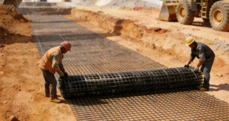叉河镇土工格栅：工程里的“隐形筋骨”都用在哪儿？